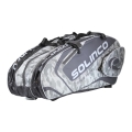 Solinco Racketbag Tour Team Camo (Schlägertasche, 3 Hauptfächer, Thermofach, Schuhfach) weiss 15er