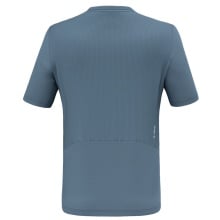 Salewa Sport-Tshirt Puez Hybrid Dry'Ton (hoher Feuchtigkeitstransport) javablau Herren