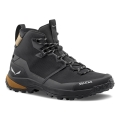 Salewa Wanderschuhe Puez Mid Powertex (Trekking, wasserdicht, atmungsaktiv) schwarz Herren