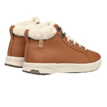 Saola Winterschuhe Bergen Warm (Leder, Fleecefutter) braun Damen