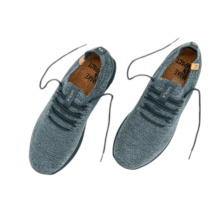 Saola Sneaker Tsavo 2.0 Wool (Merinowolle) stahlgrau Herren