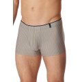 Schiesser Boxershorts Long Life Soft braun/grau gestreift Herren - 1 Stück