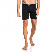 Schöffel Fahrradhose Skin Pants 2h (anatomischer Polsterung, komfortabel, geruchshemmend) kurz schwarz Herren