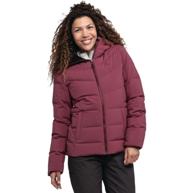 Schöffel Winter-Daunenjacke Urban Down Style Vindave Jacket (winddicht, 4-Wege-Stretch) pink Damen