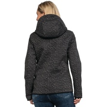 Schöffel Fleecejacke Aurora Hoody (atmungsaktiv, warm) schwarz Damen