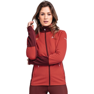 Schöffel Fleecejacke Lodron (4-Wege-Stretch) rot Damen