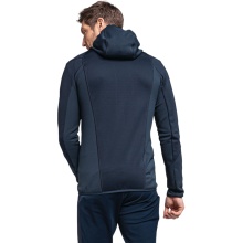 Schöffel Fleecejacke Lodron Hoody (4-Wege-Stretch, schnell trocknend, warm) navyblau Herren