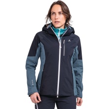 Schöffel Trekking-Wanderjacke Gaschurn (2-Lagen, wasserdicht und atmungsaktiv) navyblau Damen