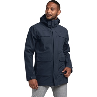 Schöffel Trekking-Wanderjacke Geneva (Sommer, wasser-winddicht) navyblau Herren