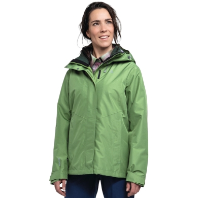 Schöffel Wanderjacke Hiking 3in1 Style Okere Jacket (2-Lagen VENTURI) grün Damen