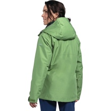 Schöffel Wanderjacke Hiking 3in1 Style Okere Jacket (2-Lagen VENTURI) grün Damen