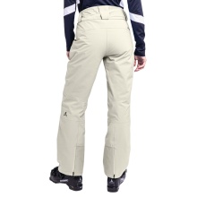 Schöffel Winter-Skihose Weissach Pant (4-Wege-Stretch, wasserdicht, hoher Tragekomfort) natur Damen