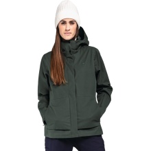 Schöffel Winterjacke ZipIn Toledo (wasserdicht, winddicht, atmungsaktiv) dunkelgrün Damen