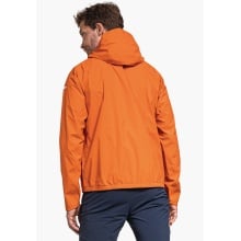 Schöffel Sommer Wanderjacke Tegelberg 2.5-Lagen (wasser- und winddicht, leicht, atmungsaktiv) orange/schwarz Herren