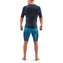 Skins Funktions-Tshirt 1-Series Short Sleeve (enganliegend) kurzarm navyblau Herren
