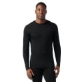 Smartwool Funktionsunterwäsche Langarmshirt Classic Thermal (wärmende Merinowolle, Rundhals) schwarz Herren