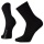 Smartwool Wandersocke Classic Edition Full Cushion Solid (weiche Merinowolle) schwarz - 1 Paar