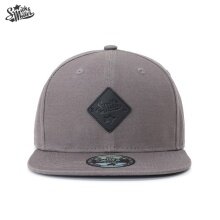 Smith&Miller Basecap Paramount Flat Cap grau - 1 Stück