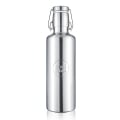 soulbottles Trinkflasche steel light (Edelstahl, Edelstahlbügel) 750ml silber