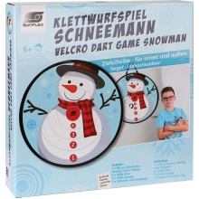 Sunflex Dartscheibe KLETT Schneemann für Kinder ab 6 Jahren