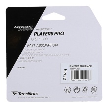 Tecnifibre Overgrip Players Pro 0.5mm (Schweissabsorption) schwarz 3er