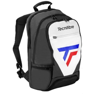 Tecnifibre Rucksack Tour Endurance (Schuhfach, Schlägerfach) weiss 50x32x20cm