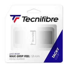 Tecnifibre Basisband Wax Feel Grip 1.8mm weiss - 1 Stück