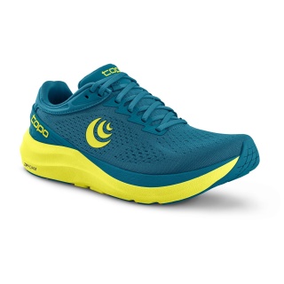 Topo Laufschuhe Phantom 3 (Dämpfung, breitere Zehenbox) blau/lime Herren