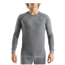 UYN Funktions-Langarmshirt Evolutyon Biotech Melange (ideale Thermoregulation, atmungsaktiv) grau Herren