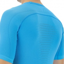UYN Funktions-Kurzarmshirt Energyon (leichte Unterwäsche aus biobasiertem NATEX) enganliegend blau Herren