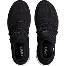 UYN Sneaker-Laufschuhe Free Flow Tune (Merinowolle/Knit) schwarz/carbongrau Herren