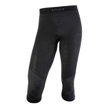 UYN Funktionsunterhose Fusyon Pant Medium (aus hochwertiger Merinowolle) schwarz/anthrazitgrau Herren