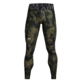 Under Armour Sport-Leggings Printed HG (Tight, enganliegend) grün/camo Herren