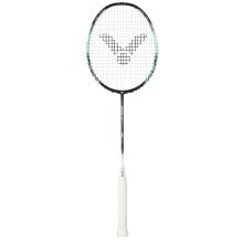 Victor Badmintonschläger Auraspeed 90K Metallic R (ausgewogen, steif) türkisblau - unbesaitet -