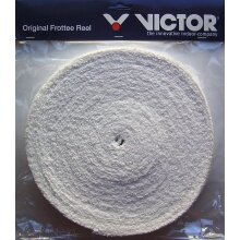 Victor Overgrip Frottee Grip (Übergriffband) weiss 12m Rolle