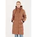 Whistler Winter-Steppmantel Audrey Long Puffer Jacket W-Pro 5000 (wasserdicht, winddicht) dunkelbraun Damen