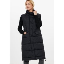 Whistler Winter-Daunenweste Amaretto Long Puffer Vest (atmungsaktiv, warm, wasserabweisend) schwarz Damen