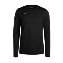 Wilson Sport-Langarmshirt Shooting Shirt schwarz Herren