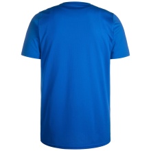 Wilson Sport-Shirt Fundamentals Shooting (100% Polyester) kurzarm blau Herren