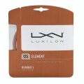 Luxilon Tennissaite Element (Haltbarkeit+Touch) bronzebraun 12m Set