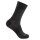 Wrightsock Wandersocke Crew Merino Coolmesh II (dünn, Merinowolle) grau/schwarz - 1 Paar