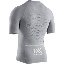 X-Bionic Fahrradshirt Bike Effektor 4.0 Full Zip kurzarm grau Herren