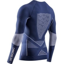 X-Bionic Funktions-Langarmshirt Rundhals Energy Accumulator 4.0 Unterwäsche marineblau/weiss Herren