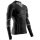 X-Bionic Funktions-Langarmshirt Energy Accumulator Light Half Zip Unterwäsche schwarz/grau Herren