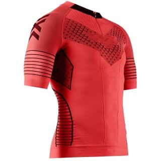 X-Bionic Laufshirt Twyce Race Shirt (enganliegend) Kurzarm rot Herren