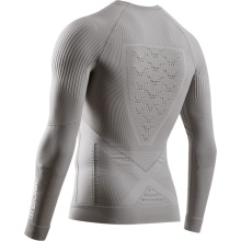 X-Bionic Funktions-Langarmshirt Rundhals Energy Accumulator 4.0 Unterwäsche hellgrau Herren