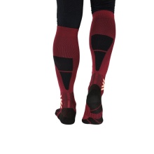 X-Socks Skisocke Ski Perform OTC dunkelrot Herren - 1 Paar