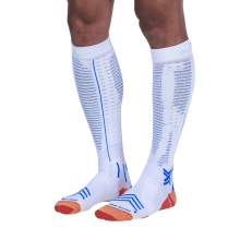 X-Socks Laufsocke Calf Run Expert Effektor OTC weiss/orange/blau Herren - 1 Paar