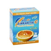 Xenofit Zinkaktiv C (Nahrungsergänzungsmittel mit Zink und Vitamin C) 10x9g Box