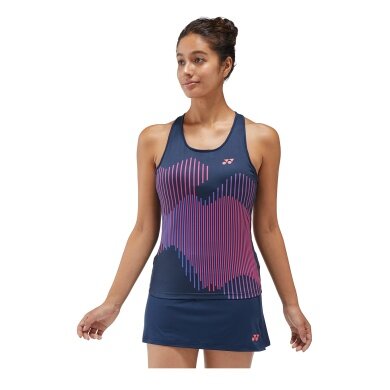 Yonex Tennis-Tank US Open 2024 indigoblau Damen